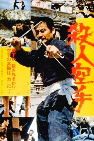 世界最強の格闘技 殺人空手のポスター