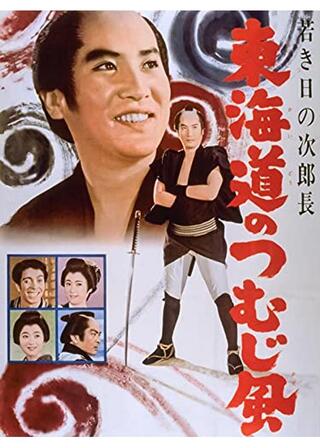 若き日の次郎長 東海道のつむじ風のポスター