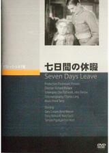 七日間の休暇のポスター