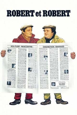2人のロベール／花嫁募集中のポスター