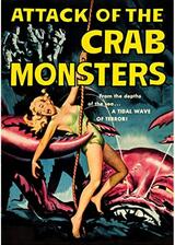 巨大カニ怪獣の襲撃のポスター