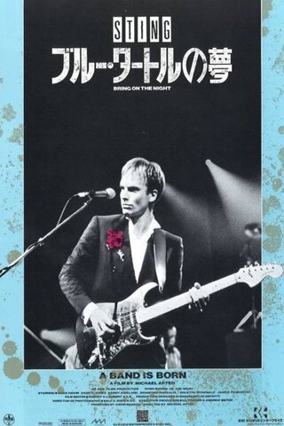 スティング／ブルー・タートルの夢のポスター