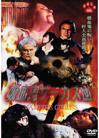 吸血鬼サーカス団のポスター