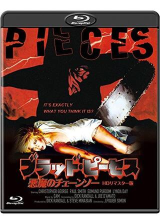 ブラッド・ピーセス／悪魔のチェーンソーのポスター