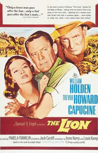 ライオンのポスター