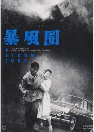 暴風圏のポスター