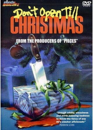 クリスマスまで開けないで/サンタクロース殺人事件のポスター