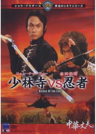 少林寺VS忍者のポスター