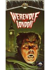 倫敦の人狼のポスター