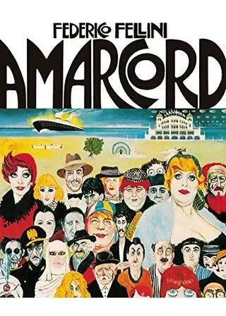 フェリーニのアマルコルドのポスター