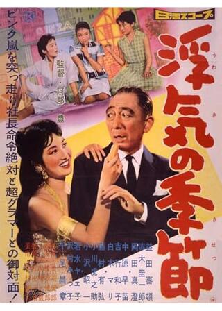 浮気の季節のポスター