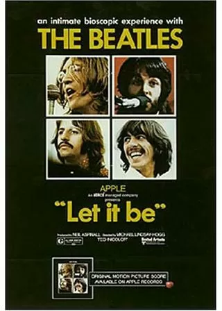 ビートルズ/レット・イット・ビーのポスター