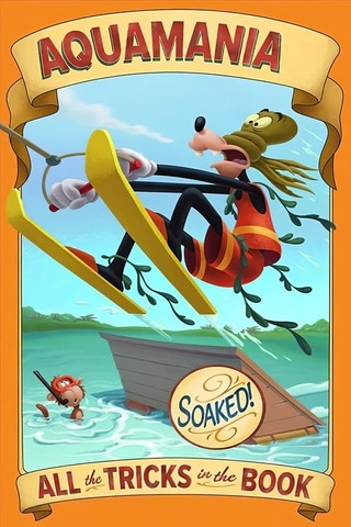 グーフィーの水上スキーのポスター