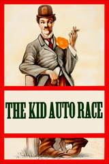 ヴェニスの子供自動車競走のポスター