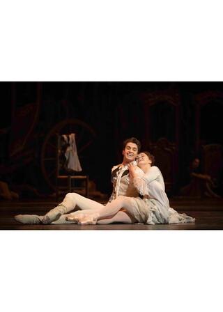 英国ロイヤル・オペラ・ハウス シネマシーズン 2023/24 ロイヤル・バレエ 「マノン」のポスター