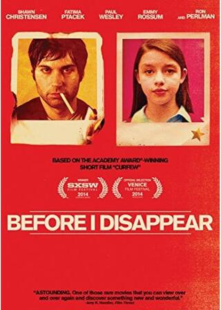 ビフォア・アイ・ディサピアー(原題)のポスター