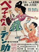 ペ子ちゃんとデン助のポスター