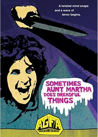 女装ドロ マーサおばさん、ただいま手配中のポスター