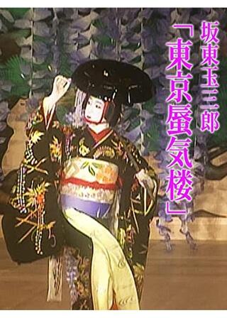 坂東玉三郎「東京蜃気楼」のポスター