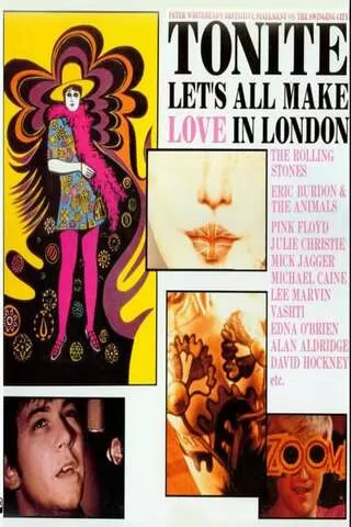 Tonite Let's All Make Love in London(原題)のポスター
