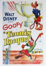 グーフィーのテニス教室のポスター