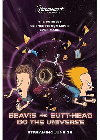 Beavis and Butt-Head Do the Universe（原題）のポスター