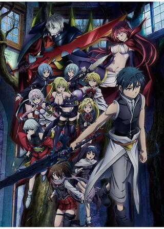 劇場版 トリニティセブン -天空図書館と真紅の魔王-のポスター