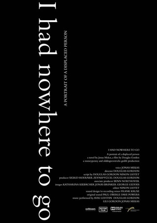 メカスの難民日記のポスター