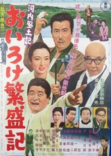 河内風土記 おいろけ繁盛記のポスター