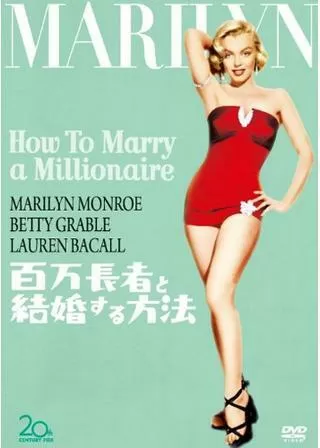 百万長者と結婚する方法のポスター