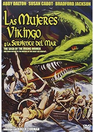 女バイキングと大海獣のポスター