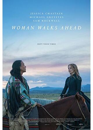 Woman Walks Ahead（原題）のポスター