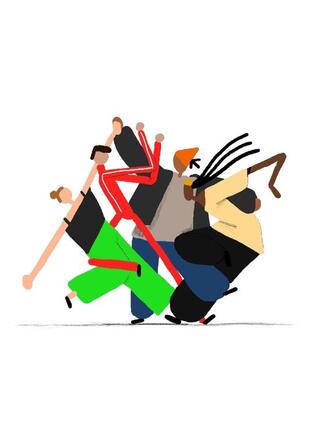 ダンスの中にのポスター