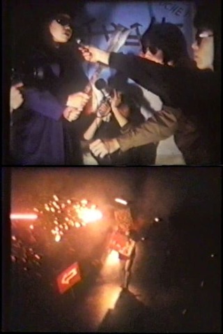 逃走前夜のポスター