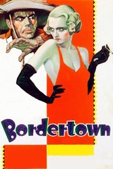 国境の町のポスター