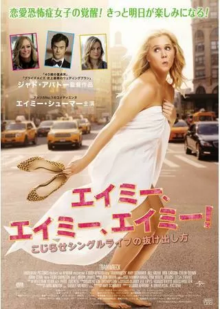 エイミー、エイミー、エイミー！ こじらせシングルライフの抜け出し方のポスター