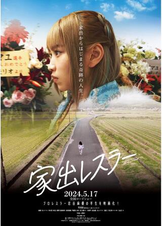 家出レスラーのポスター