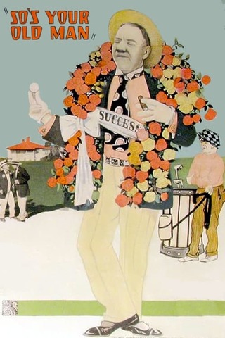 チョビ髭成功美談のポスター