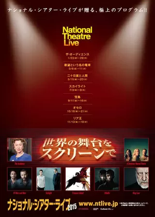 ナショナル・シアター・ライヴ 2015「二十日鼠と人間」のポスター