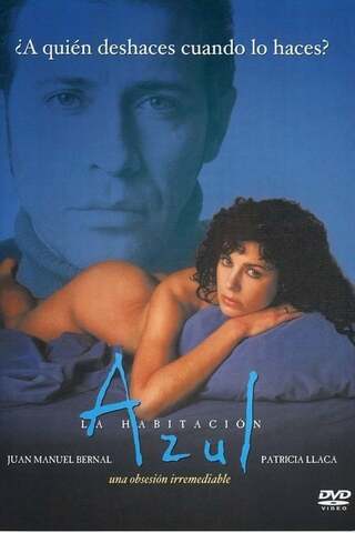 青い部屋の女のポスター