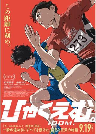ひゃくえむ。のポスター