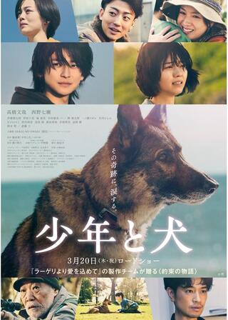 少年と犬のポスター