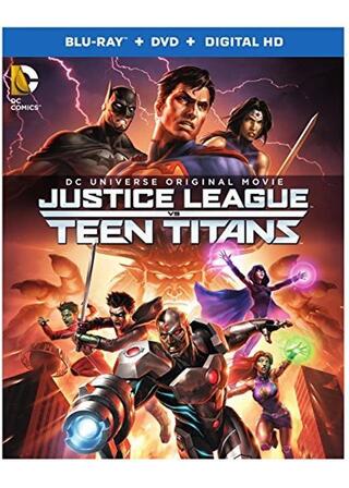 ジャスティス・リーグ VS ティーン・タイタンズのポスター