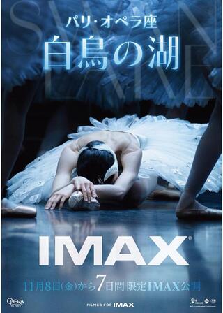 パリ・オペラ座「白鳥の湖」IMAXのポスター