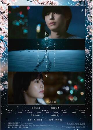 秒速5センチメートルのポスター