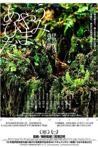 うみやまあひだ 伊勢神宮の森から響くメッセージのポスター