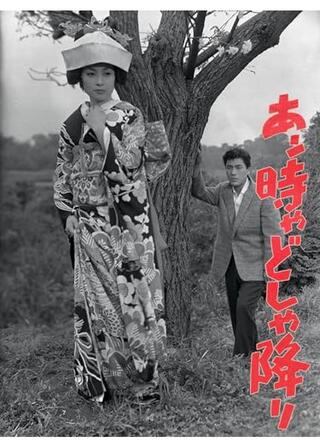 あン時ゃどしゃ降りのポスター
